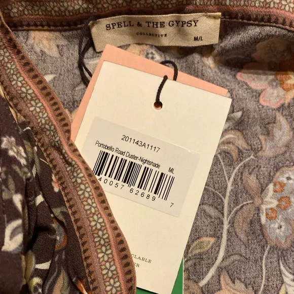 💟 Spell Portobello Road Duster in Nightshade - Picture 9 of 9